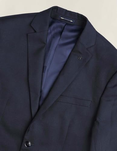 Arrow Men's Cermony Textured Tailored Fit Suit (ARAKSU5621_Navy_40)