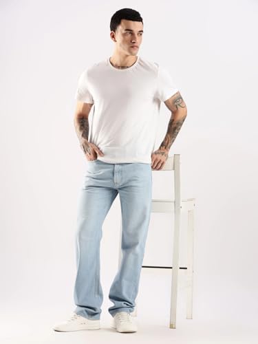 Calvin Klein Jeans Men's Regular Jeans (4RC759G0QO-32_Iceland