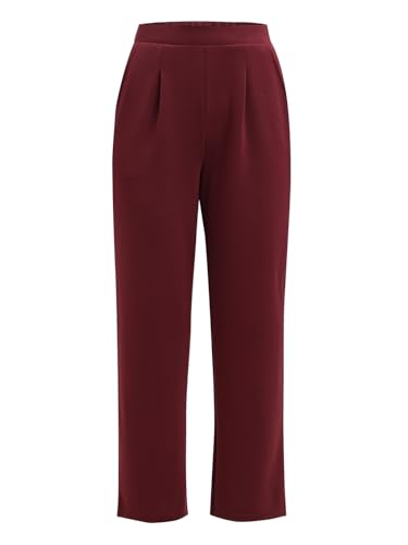 VERO MODA Womens Straight Fit Pants