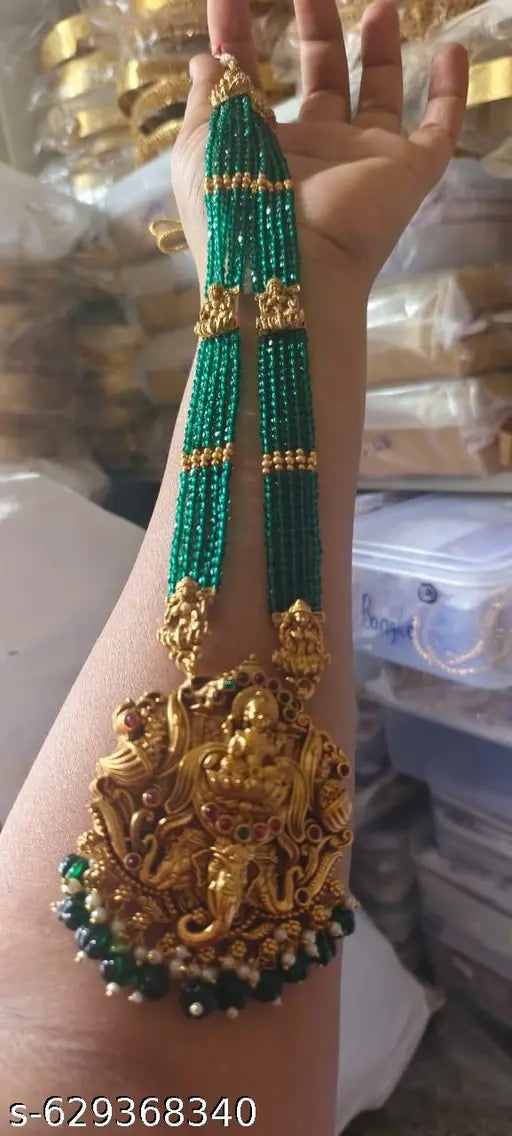 Antique pearl long haram