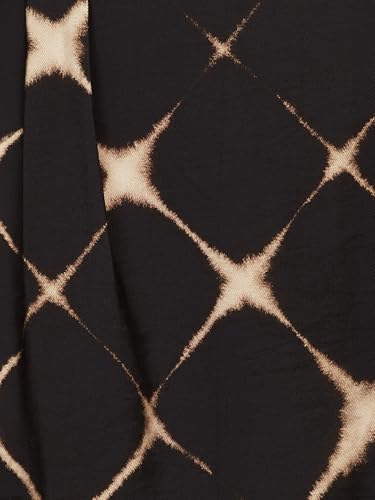 Max Women Printed Shirt (Black_6XL)