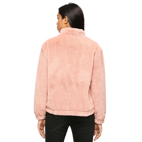 Pepe Jeans Women's A-Line Coat (PL402355_Powder Pink