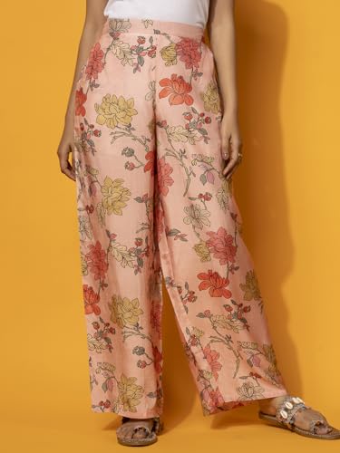 Libas Womens Printed Silk Blend Co-ord Set for Women