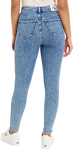 Calvin Klein Womens Blue Color Jeans (26)