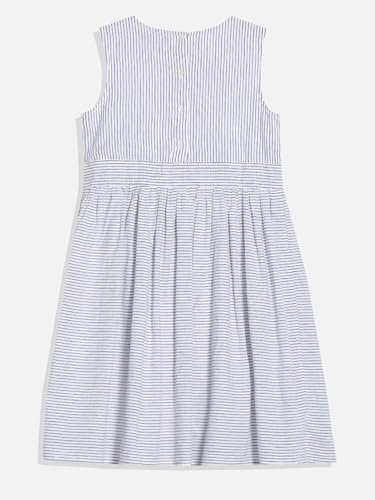 Allen Solly Girls Pink Embellished Regular Fit Casual Dress