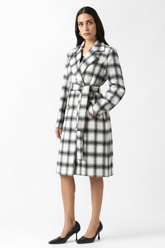 Van Heusen Women's A-Line Coat (VWJKURGFA58599_White