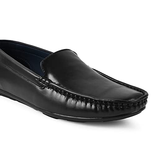 PARAGON K11234G Men's Formal Shoes with Comfortable Insoles, Stylish and Sturdy Construction | Comfortable Office Shoes for Men for Everyday Use Black