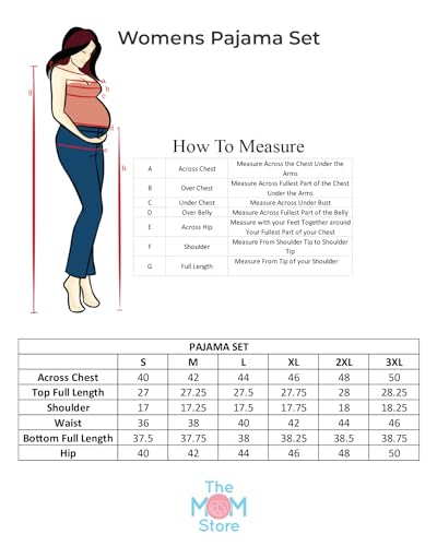 The Mom Store Womens Pajama Set Comfortable Sleepwear Includes Shirt & Pant (Robo Club - XL)