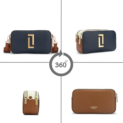 Lavie Luxe Women's Fenny Crossbody Sling Bag | Ladies Purse Handbag | Gift for Women
