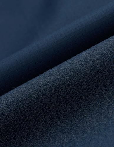 Arrow Men's Checked Dobby Trousers (ARAKTR2123_Blue_36)