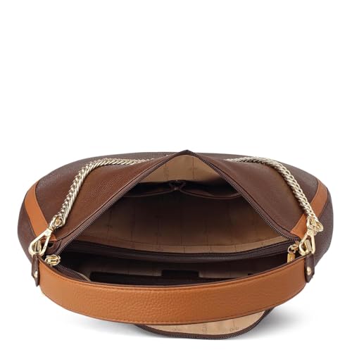 Da Milano Leather Brown Shoulder Bag for Women (00317OL)
