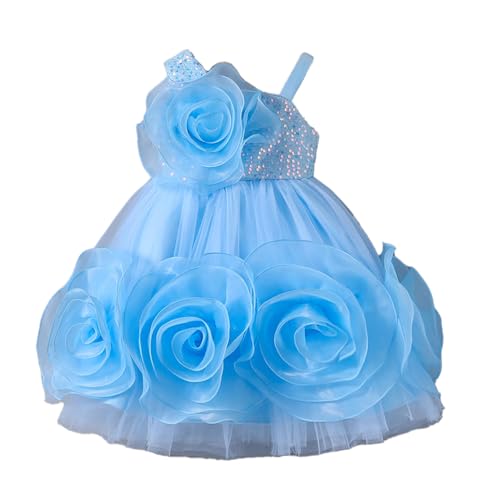 Hopscotch Girls Sequin Embellished Party Dress in Blue Color for Age ( – SaumyasStore