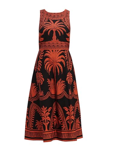 VERO MODA Womens Midi Dress Jet Black