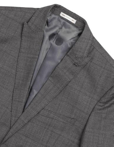 Arrow Men's Wool Business Suit Pants Set (ARAJSU5548_Dark Grey