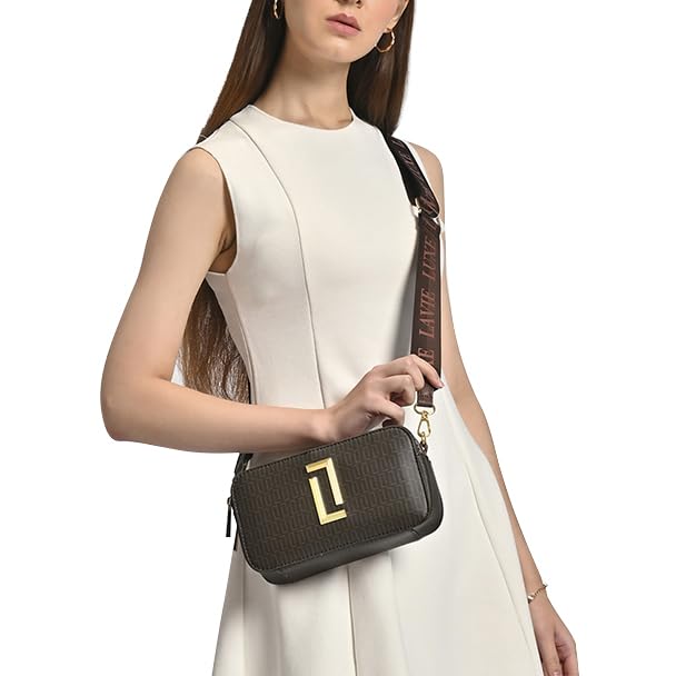 Lavie Luxe Women's Mono Fenny Crossbody Sling Bag | Ladies Purse Handbag | Gift for Women