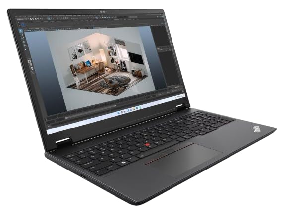 Lenovo Thinkpad P16v Intel Core Ultra 9 185H 16"(40.64 cm) WUXGA IPS 300Nits, AI Ready Thin and Light Workstation (32GB/1TB/Win11 Pro/Backlit/NVIDIA RTX 3000 8GB/Black/3Y Premier/2.22Kg), 21KXS05300