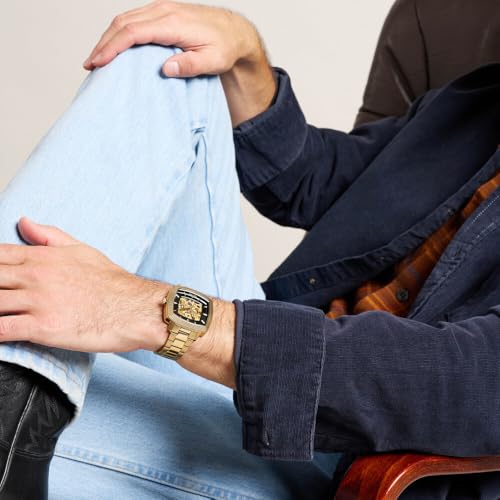 Fossil x Nick Jonas Machine Luxe Gold Watch LE1218