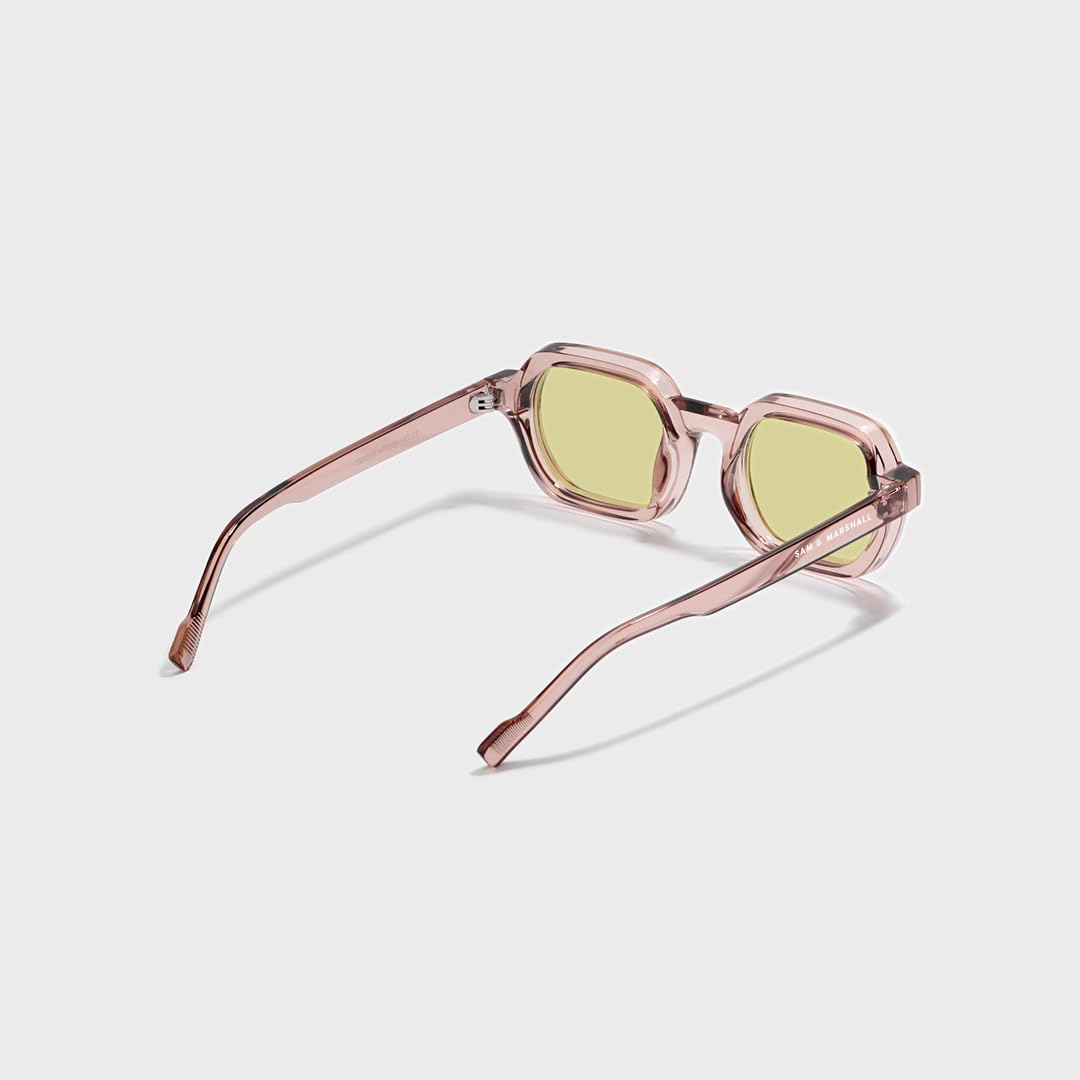 SAM AND MARSHALL VELAR Sunglasses I 400UV Protection I Square Sunglass I Men & Women