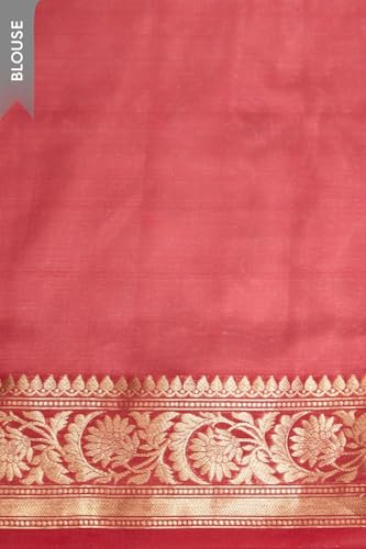 Taneira Women Dark Green Silk Viscose Cutwork Banarasi Saree with Unstitched Blouse Piece (SAPH03AA9879-Dark Green)