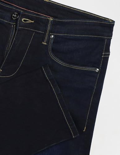 Arrow New York Men's Regular Jeans (ANAKJN2671_Navy