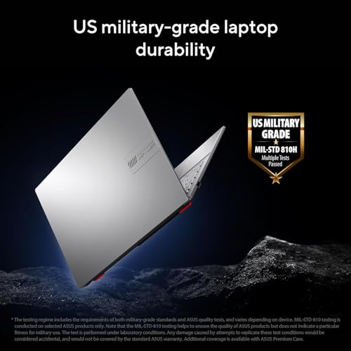 ASUS Vivobook Go 15 (2026),AMD Ryzen 5 40, AMD Radeon iGPU, 8GB RAM, 512GB SSD, FHD, 15.6"(39.6 cm),Windows 11,M365 Basic(1 Year)* Office 2024,Cool Silver,1.63 Kg,E1504FA-BQ2112WS,Thin & Light Laptop