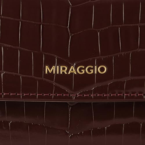 Miraggio Penny Wallet for Woman with Snap Button Closure | Women Wallet | Gift Items for Women