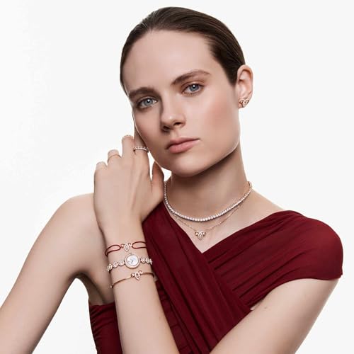 Swarovski UNA Angelic Watch, Crystal Bracelet, Rose Gold Tone, Rose Gold-Tone Finish
