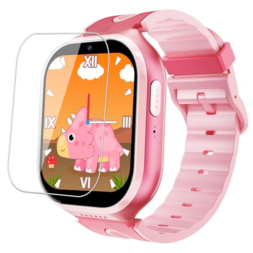 IKT Kids Smart Watch for Boys Girls, 1.83" HD Smartwatch for Kids with Habit Tracker, 26 Games, Video Camera Music Player Pedometer Alarm Clock, Waterproof Smartwatches, Boys Girls Birthday Gift Pink