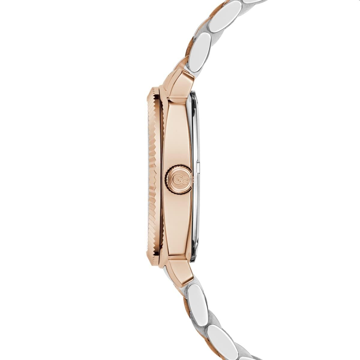 GC Analog White Dial Women's Watch-Z44003L1MF