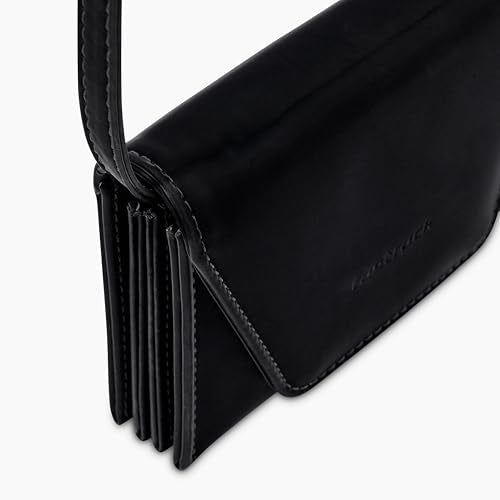 Fastrack Women Compact Clutch | Stylish Clutch Purse with Semi PU Belt | Lightweight, Durable & Trendy Wallet for Girls & Ladies | Perfect for Casual & Party Use