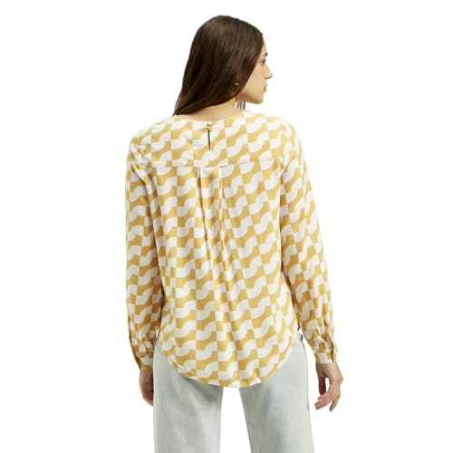 Levi's Women's Geometric Classic Fit Blouse (A9203-0005