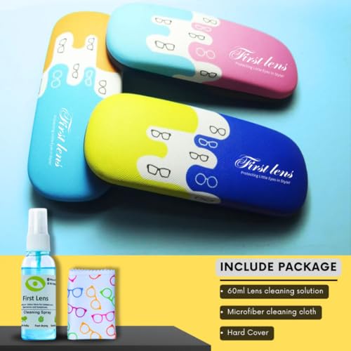 First Lens Funshine Kids Sunglasses Get Kids Name on Frame For Girls & Boys - UV400 Age (2 to 8) - Black