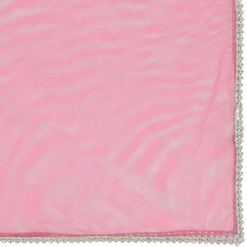 Biba Girl's Cotton Kurta, Bottom, Dupatta (KWPAISLEY6394SS25PNK_Pink