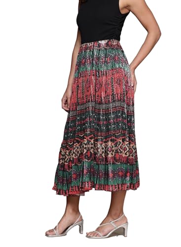 Label RITU KUMAR Multi-Color Sequin Sansa Skirt