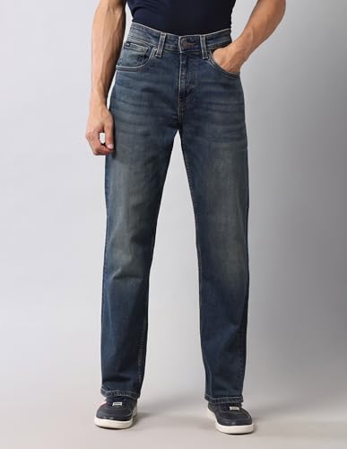 U.S. POLO ASSN. Denim Co. Men's Relaxed Jeans (UDJEN1747_Blue