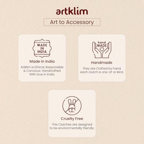 Artklim Wine Based Sequins Party/Wedding Clutch Bag For Women with Detachable Strap