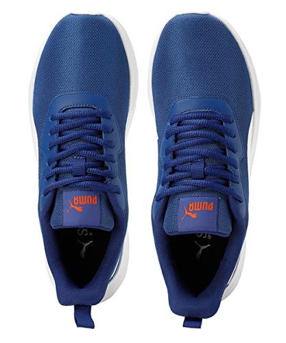 Puma Mens Jitter Clyde Royal-Rickie Orange-White Sneaker - 8 UK (39185302)