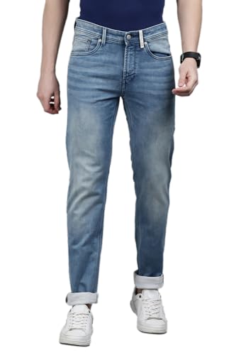 Allen Solly Men's Skinny Jeans (ALDNVSKF199504_Blue
