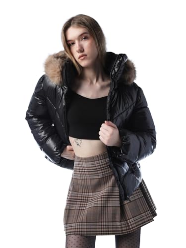 ONLY Women's A-Line Coat (15355081- Black