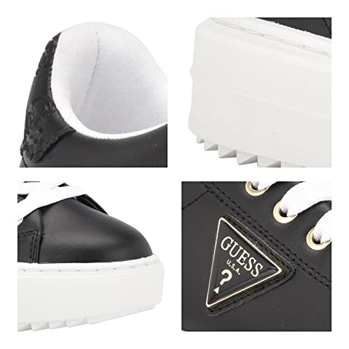 Guess Denesa Women's Sneaker, Black 002, 5 UK