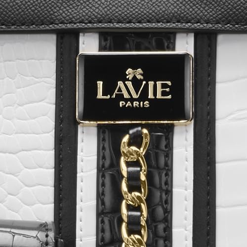 LAVIE PARIS Women's Louvre Chain Satchel Bag | Satchel Handbag for Work | Ladies Purse | Stylish Shoulder Bag | Gift for Women