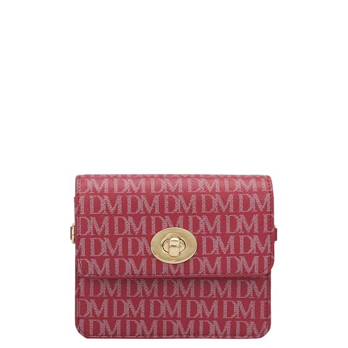 Da Milano Leather Sling Wallet for Women - Purple (10281A)
