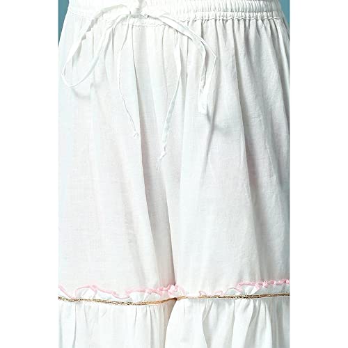 BIBA GIRL PRINTED RELAXED KID(KW4995_PINK/WHITE_7)