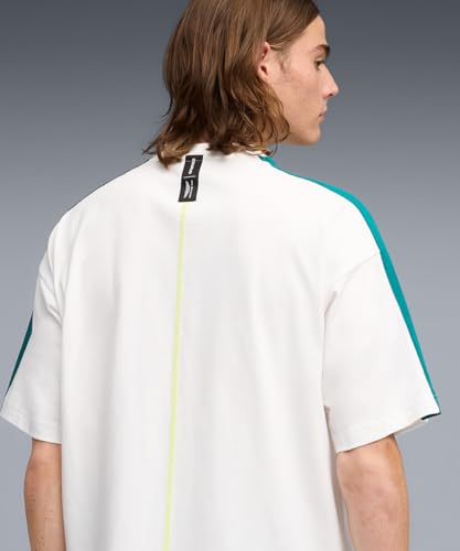 PUMA | Aston Martin F1 Lifestyle Men's T7 Oversized Tee | Green Lux | M