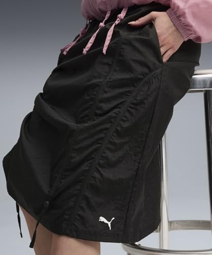 Puma | Dare to Women's Medium Rise Midi Skirt | Black | M
