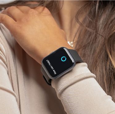 Spade & Co Health Smartwatch 3 - Health, Fitness & Activity Tracker with 10+ Day Battery Life, Alexa Built-in, Bluetooth Call, Sleep Monitor, Waterproof for iPhone & Android, Men & Women
