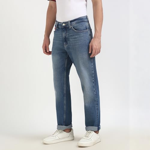 Tommy Hilfiger Mens Blue Color Jeans (34)