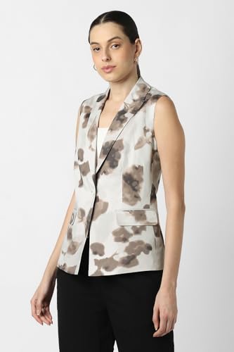 Van Heusen Women's Blazer (VWBZURGFB37006_Beige