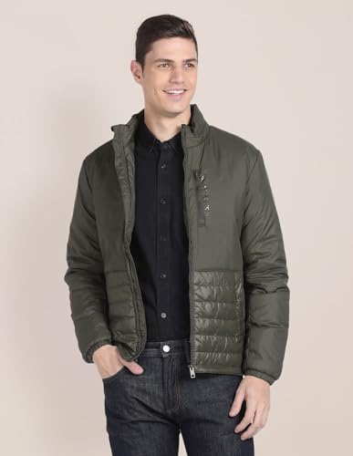 U.S. Polo Assn. Solid Zip Up Quilted Jacket