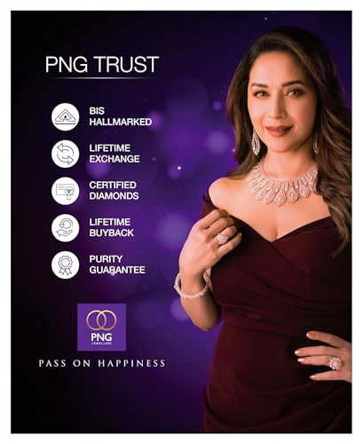 P.N.Gagdil Jewellers 14 Karat Yellow Gold & Diamond Certified Gold Casual Pendant For Women KP10324 IJ/SI